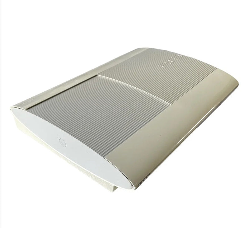Console PlayStation 3 Super Slim 500GB Branco + 1 Controle  + 2 Jogos