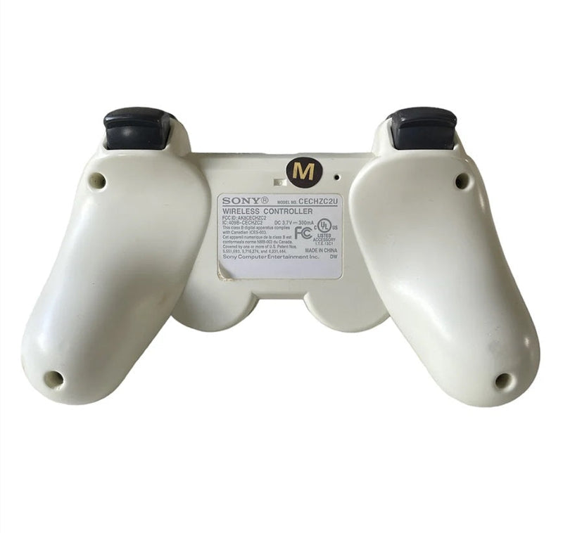 Console PlayStation 3 Super Slim 500GB Branco + 1 Controle  + 2 Jogos