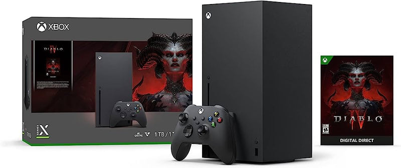 Console Xbox Series X Bundle Diablo 4 + 1 Controle