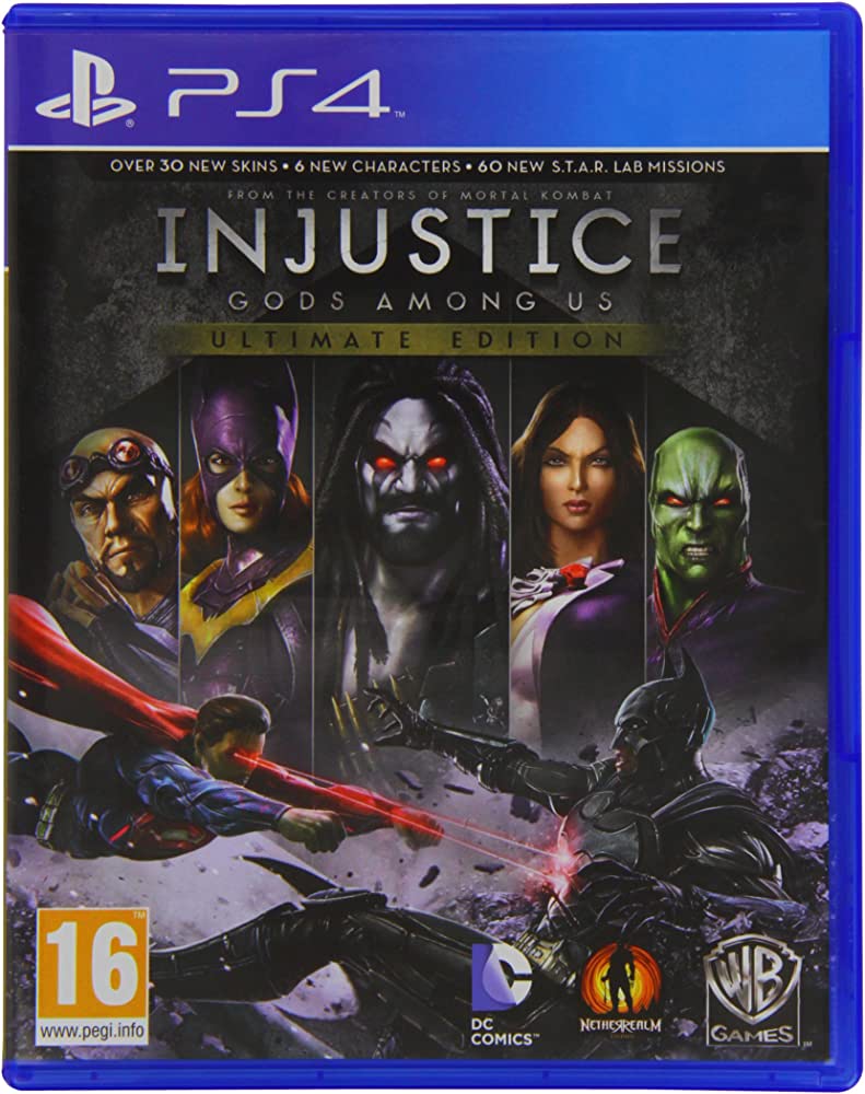 Injustice Gods Among Us (Ultimate Edition) - PS4 - Mídia Física