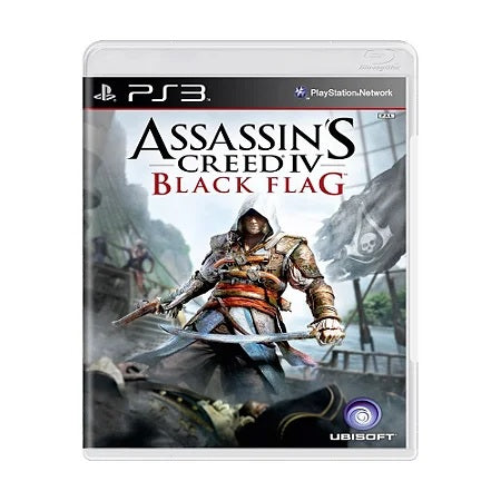 Jogo Assassin's Creed IV: Black Flag - PS3 - Mídia Física