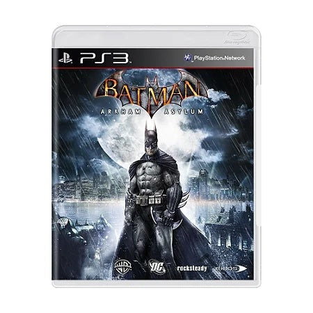 Jogo Batman: Arkham Asylum - PS3 - Mídia Física