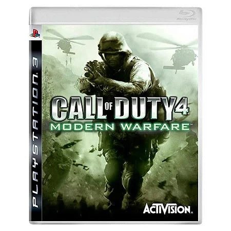 Jogo Call of Duty 4: Modern Warfare - PS3 - Mídia Física
