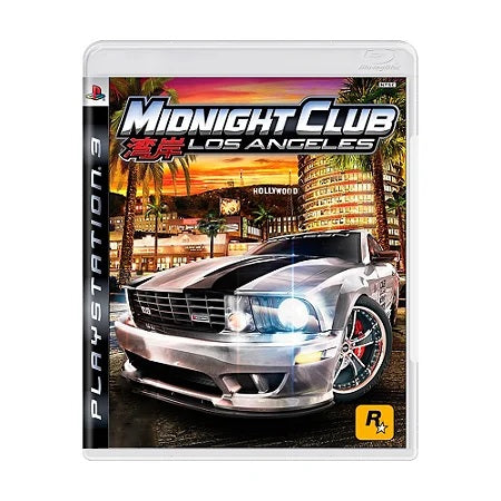 Jogo Midnight Club: Los Angeles - PS3 - Mídia Física