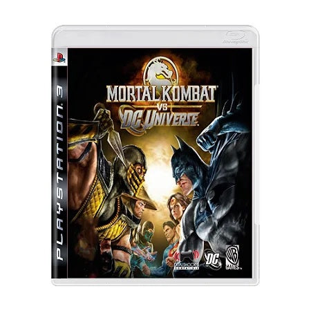 Jogo Mortal Kombat vs. DC Universe - PS3 - Mídia Física