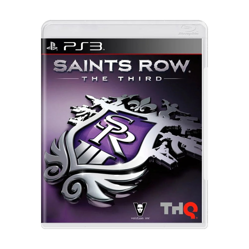 Jogo Saints Row: The Third - PS3 - Mídia Física