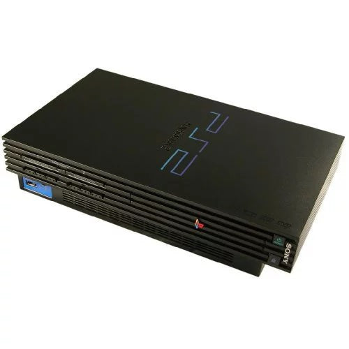 Playstation 2 Fat  + Memory card 8 Mb + 10 Jogos Brinde Midia Fisica