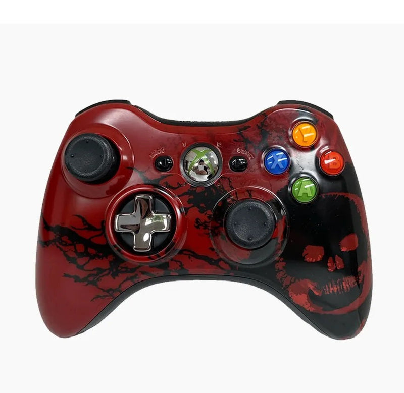 Console Xbox 360 Slim 250GB (Edição Gears of War 3) + 1 Controle + 3 Jogos