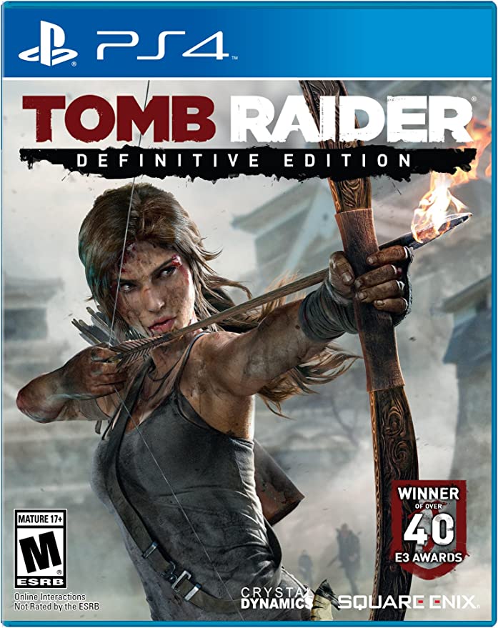 TOMB RAIDER DEFINITIVE EDITION - PS4 - Mídia Física