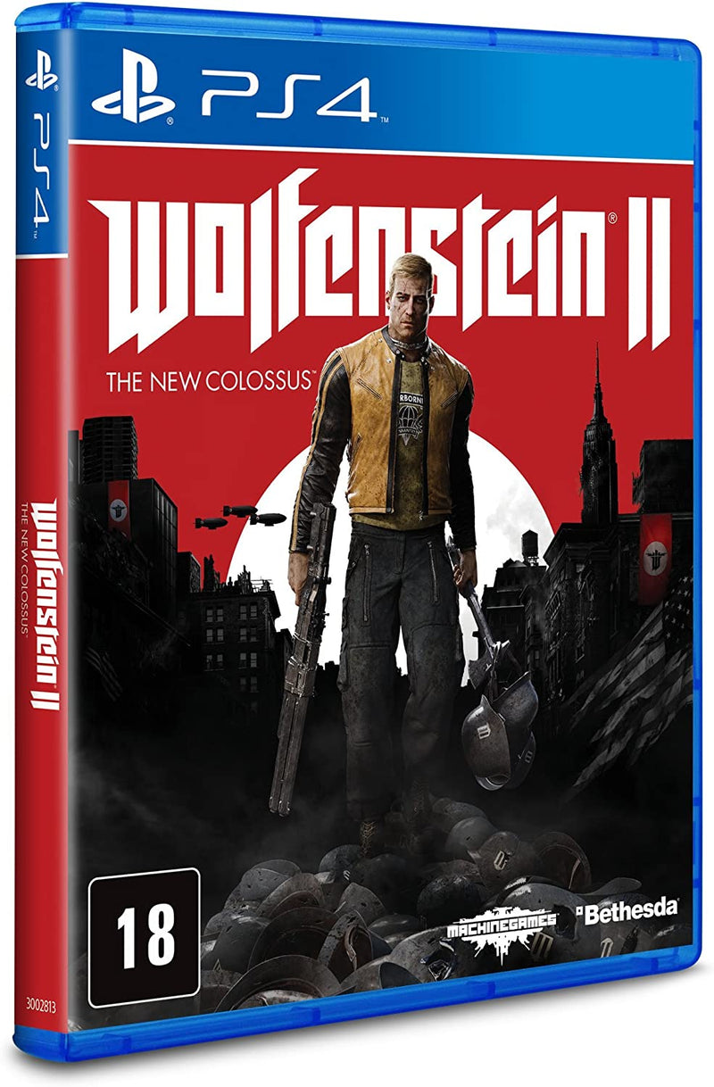Wolfenstein II: The New Colossus - PS4 - Mídia Física
